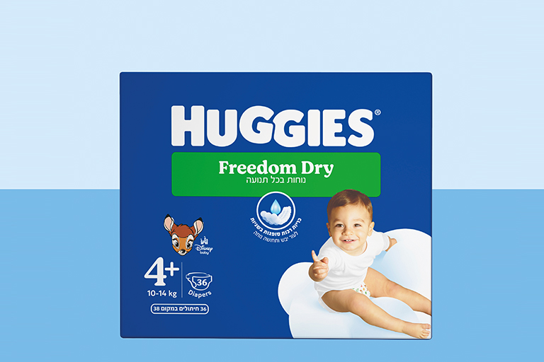 Huggies Freedom Dry 4+